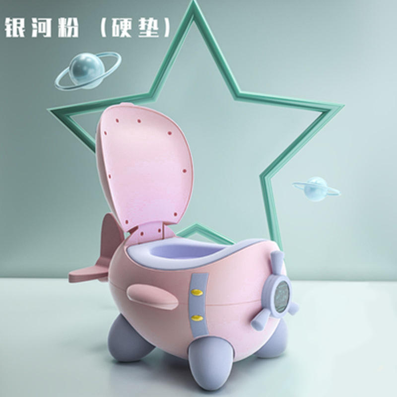 Coussin rose doux pour toilettes d'avion