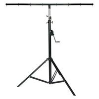 Soporte de Iluminación de Una Sola Capa de 1.5-3m, 60KG, Estructura de Aluminio Resistente para Iluminación de Escenario, Equipo para DJ y Eventos