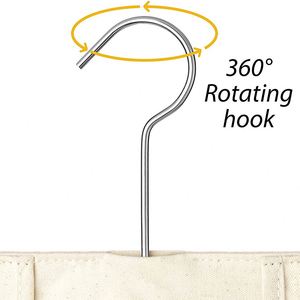 Natural Cotton Canvas Clothespin Bag Hanging Clothes Pin Peg <b>Holder</b> Storage Bag - Product Image 2