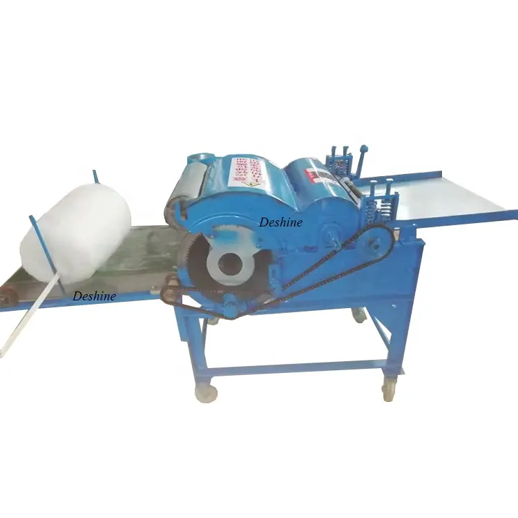 Einfache Bedienung Textil öffner Baumwollfaser-Öffnungs maschine Weit verbreitete Baumwoll kleidung Recycling maschine Baumwoll schneide maschine