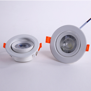Foco LED de 5W 7W con luz empotrada de rotación ajustable cuadrada redonda - Product Image 6