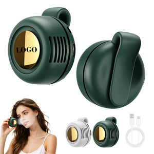 Wholesale <b>Light</b> Portable Bladeless Waist Fan Clip Brushless Motor Cordless Wearable High-velocity 360 Household RV Battery - Product Image 1