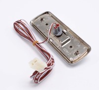 Ensemble de lentilles de lampe à dôme Base chromée Chevy GMC Pickup Truck C/K 10 20 30 110876 VA2139