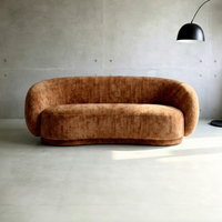 Ensemble de canapés en tissu de luxe pour salon moderne, idéal pour bureaux de vente haut de gamme, hôtels, salons de beauté, zones de repos, salles de réunion et de réception