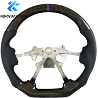 Volant de voiture en fibre de carbone forgée pour Nissan Patrol Y61, pièces intérieures 2000 2001 2002 2003 2004 2005 2006 2007 2008 2009