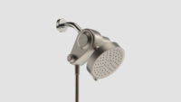 Nouvelle conception : Ensemble de robinetterie murale chromée réglable avec colonne de douche et pommeau de douche pluie