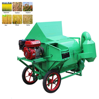 Décortiqueuse automatique de colza, soja, riz et millet, capacité 600-1000 kg/h, alimentée par moteur 220V, usage agricole