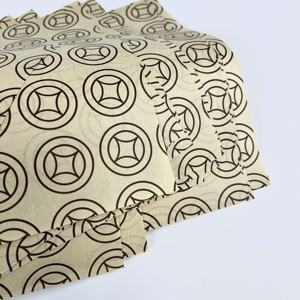 Papier absorbant l'huile pour la séparation des graisses - Papier de cuisson à motifs pour collations - Papier de cuisson carré anti-graisse pour aliments - Pique-nique - Product Image 4