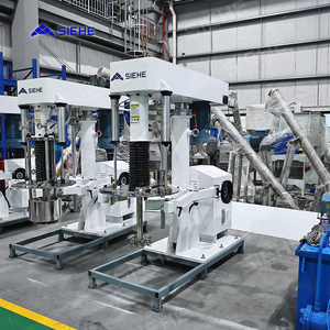 Industrial Ink Slurry Milling Machine Hydraulic Lifting Basket Mill with Cover - Product Image 6