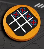 Jeu Électronique Smart Tic-Tac-Toe Digital Portable, Jouet de Puzzle et d'Éveil Éducatif