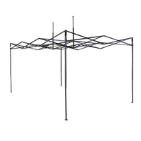 Gazebo Lipat Profesional Berbahan Aluminium Ringan dengan Perlindungan UV untuk Pesta Taman Luar Ruangan dan Berbagai Acara Pantai