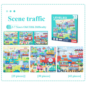 หนังสือปริศนาแม่เหล็กสัตว์แบบมอนเตสซอรี่ ดีไซน์ใหม่ 3 มิติ กระดานเสริมพัฒนาการ ชุดเกมการเรียนรู้สำหรับเด็กเล็ก ฉบับที่ 1 สำหรับเด็กอายุ 14 ปีขึ้นไป ทำจากกระดาษ - Product Image 4