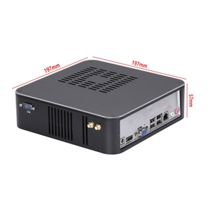 Mini PC Elsky Precio de Fábrica Lake 13.ª Gen. I5 13500h I7 13700h I9 13900h con Ranuras Duales DDR4 y 64 GB de RAM para Uso Industrial HD4009-QM13H - Product Image 1