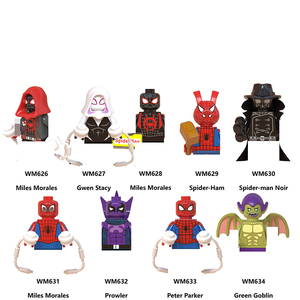 Mini Super <strong>Bricks</strong> <strong>Bats</strong> Building Blocks Toy Spiders America Team Leader Action Figures Thunder God Dolls Model Kids Gift - Product Image 5