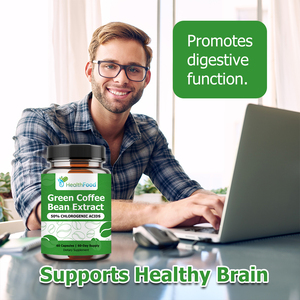 Private Label Green Coffee Bean Extract Capsules with Green Coffee Bean Extract Boosts Metabolism and Energy Support Capsules - Product Image 4