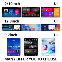 Radio de Coche Android con Pantalla Táctil 2DIN de 7, 9 y 10 Pulgadas, Navegación GPS, Reproductor Multimedia de Video, Montaje en el Tablero, Reproductor de CD, Pantalla OLED