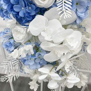 2024 dkb fleurs artificielles les plus populaires décor mariage gros fond décoration de scène de mariage - Product Image 5