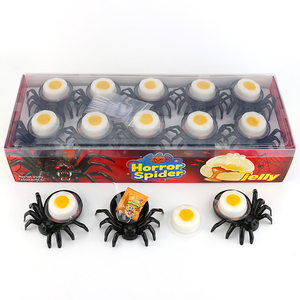 Pudding <span class=keywords><strong>de</strong></span> gelée d'araignée d'Halloween avec bonbons pétillants - Product Image 2