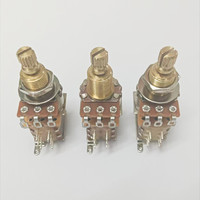 Push-Push Pots Brass Shaft Potentiometer Guitar Switch