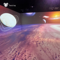 Projecteur holographique de cartographie 3D, radar laser, tactile interactif pour projection immersive à 360° en intérieur