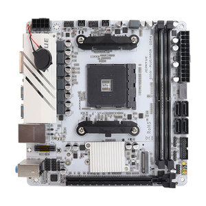 JGINYUE B350i PLUS ARGB AM4 اللوحة الأم AM4 <span class=keywords><strong>Mini</strong></span> <span class=keywords><strong>Itx</strong></span> تدعم R-من سلسلة CPU dddr4 RAM مع واي فاي - Product Image 2