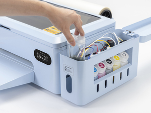 <span class=keywords><strong>A3</strong></span> 1390 dtf máy in trực tiếp để chuyển phim máy in máy 30cm 11.7 "với Mực Trắng Hệ thống lưu thông cho T-Shirts Túi mũ - Product Image 6