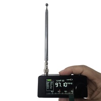 CNC Aluminium ATS-mini V2 0.5-108MHz Radio Mini SI4732 Baru Radio Saku SSB Dengan 2 Antena FM AM Semua Band Penerima Radio ESP32