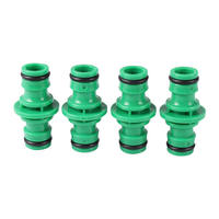 Raccords de tuyaux ABS de 16 mm, arrosage de jardinage agricole, tuyau d'arrosage, connecteur à raccord rapide à 2 voies, norme ANSI