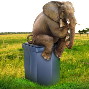 Inodoro Portátil Elevado para Adultos - Diseño Cómodo y Robusto, Cubo <span class=keywords><strong>de</strong></span> <span class=keywords><strong>Basura</strong></span> <span class=keywords><strong>de</strong></span> Poliéster, Características Multifuncionales, Bolsa - Product Image 4