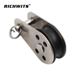 RICHWITS Stainless Steel Pulley 25mm Nylon Sheave For Wire Rope <b>Puller</b> - Product Image 5