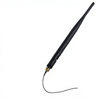 Antenne WiFi omnidirectionnelle à haut gain de type tige pliée 6dBi 24 GHz pour connecteur fabriqué en Chine