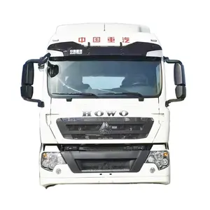 Sinotruck-camión de basura de Tractor, 6x4, 8x4, 10 neumáticos, 12 neumáticos, descuento de fábrica, CNG, LNG, 550HP, vendido a España