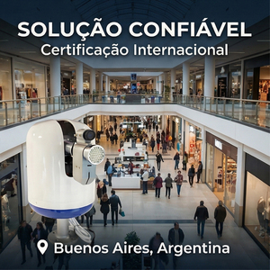 Canon à eau automatique WCR-10, débit de 20 L/s, portée de 50 m, moniteur d'incendie électrique pour entrepôt - Product Image 6