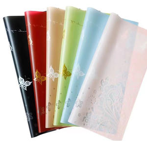 JOYWOOD Regalo de San Valentín Ramo Papel de regalo Nosa Papel de regalo Diseño de ala de mariposa para suministros de floristería - Product Image 3