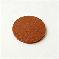 Sous-verres en feutre 100 % polyester écologiques, personnalisables, absorbants et durables, pour café, hôtel, ornement de table moderne, directement de l'usine