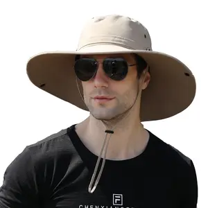 HZM-10016 어부 모자 남성 여름 야외 승마 모자 통기성 등산 모자