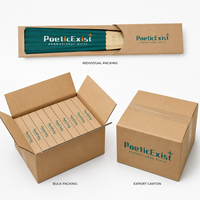 Éventail pliant en bambou personnalisé PoeticExist avec logo, grand éventail promotionnel en tissu pour mariage, festival, fête, événement, cadeaux