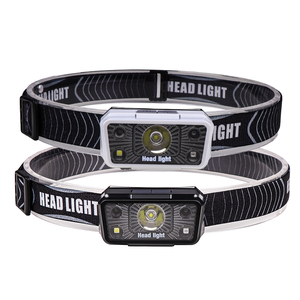 Đèn Pha USB Cắm Trại Câu Cá Mini Cảm Biến Sạc Được 500 M 200 Lumens Màu Đỏ XPG + 2LED Đèn Pin Đèn Pha Đèn Pha Đèn Pha Phía Trước - Product Image 1