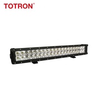 Barre lumineuse LED tout-terrain étanche à double rangée pour accessoires automobiles en gros