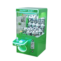 Mini-grue à monnayeur avec pinces porte-clés, petite machine à pincettes amusante pour toute la famille