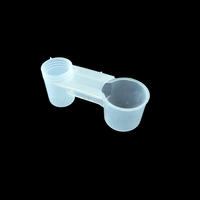 20 biberons pour oiseaux de compagnie, type bouteille de soda, pour pigeons et volailles, en PP durable, pour utilisation en cage à oiseaux
