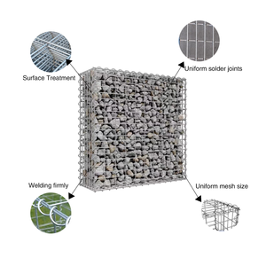 Prix d'usine Panier Gabion Décoration de Jardin Boîte Gabion Mur de Soutènement Gabion Soudé Galvanisé - Product Image 1