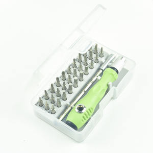 ชุดไขควงความแม่นยำสูง 32 in 1 ผลิตจากเหล็กโครเมียมวาเนเดียม สำหรับซ่อมนาฬิกาและโทรศัพท์มือถือ พร้อมหัวไขควงเคลือบนิกเกิล - Product Image 4