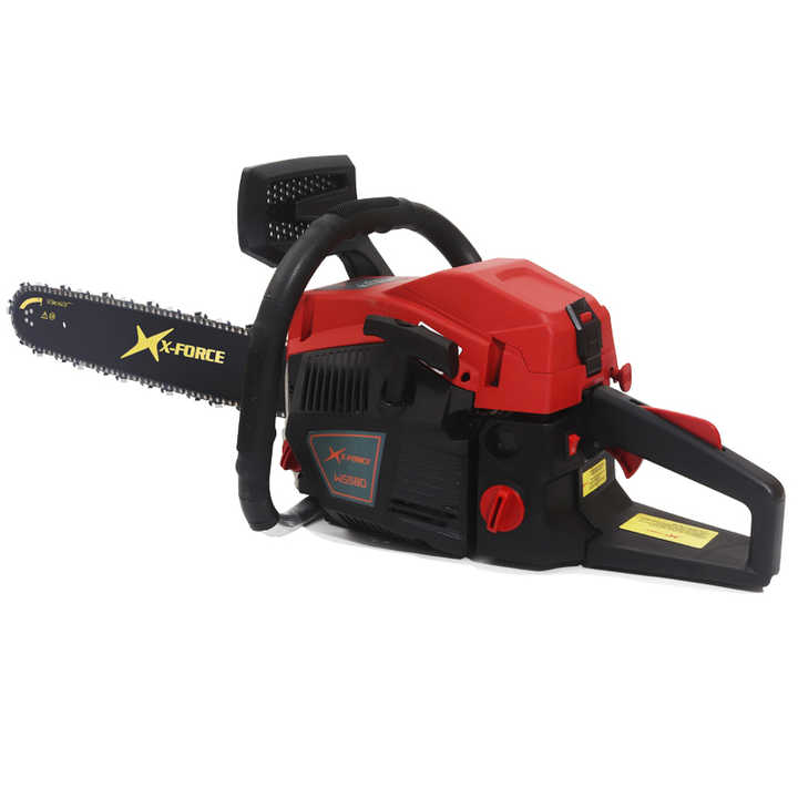 X-force 58CC Gasoline Chainsaw - Efficient Wood Cutting