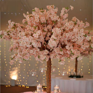 3フィート4フィート5フィートシミュレートされた白い桜の木交換可能な枝を持つテーブルのための花の装飾結婚式 - Product Image 4