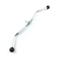 Accesorio de máquina de cable Empuñaduras antideslizantes Colgador giratorio Prensa Pulldown Giratorio Lat Curl Bar