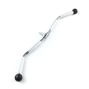 Accesorio de máquina de cable Empuñaduras antideslizantes Colgador giratorio Prensa Pulldown Giratorio Lat <span class=keywords><strong>Curl</strong></span> Bar - Product Image 1