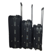 Ensemble de valises en polyester 600D avec cadre en peigne à miel, chariot externe avec roues extérieures en fer, 20 24 28 ou 19 23 27 pouces, 3 pièces, eva, pas cher, offre spéciale
