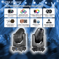 450W LED 3-in-1 Moving Head Light mit CMY-Farbmischung, Zoom, Musterprisma, DMX, RDM – Bühnen-Beam-, Wash- und Spot-Licht für Clubs, Konzerte und Events