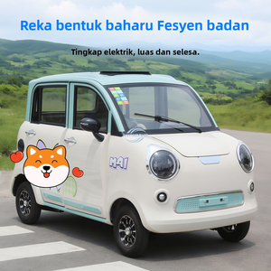 รถยนต์ไฟฟ้าขนาดเล็กสี่ประตูห้าที่นั่ง ประสิทธิภาพสูง พลังงานใหม่ สำหรับการเดินทางประจำวัน ระยะทาง 100 กิโลเมตร - Product Image 2